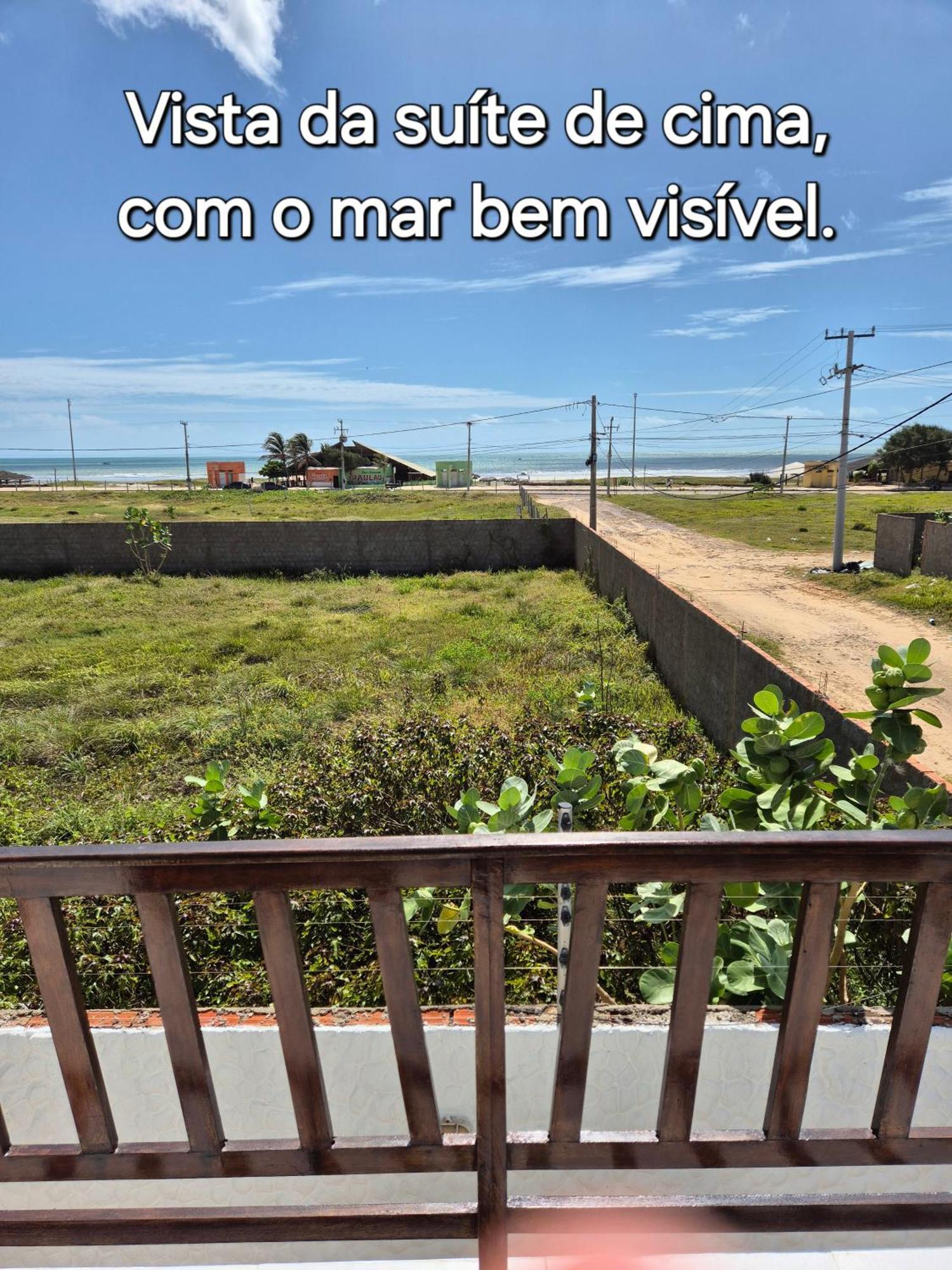 Casa Na Praia Com Vista Para O Mar Luís Correia Kültér fotó